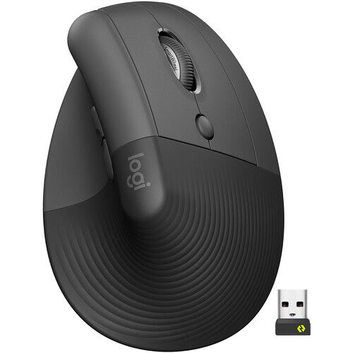 Mouse Logitech Lift Vertical Bolt Usb Bt Grafito (910-006466)